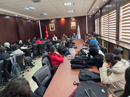 Gastronomi ve Mutfak Sanatları Bölümü Öğrencileri İle Toplantı